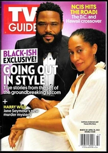 TV GUIDE-3/2022-BLACK-ISH-ANTHONY ANDERSON-TRACEE ELLIS ROSS-NO MAILING LABEL - Bild 1 von 1