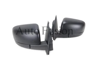 Door Mirror Pair Chrome +Light, Auto Fold Chrome For Ford Ranger Px 2011-2018 - Image 1 of 4