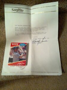 1991 Mootown Snackers Signature Series UNOPENED set w/ original Sargento letter 