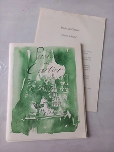 CARTIER decorations of PASHA watercolors MICHEL CHARRIER perfume 1992 + mail  - Picture 1 of 8