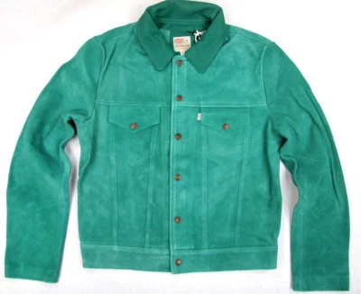 Chaqueta de Camionero Levis Vintage Clothing LVC 1960’s Gamuza Cuero Levi Strauss  Foto 1 de 4