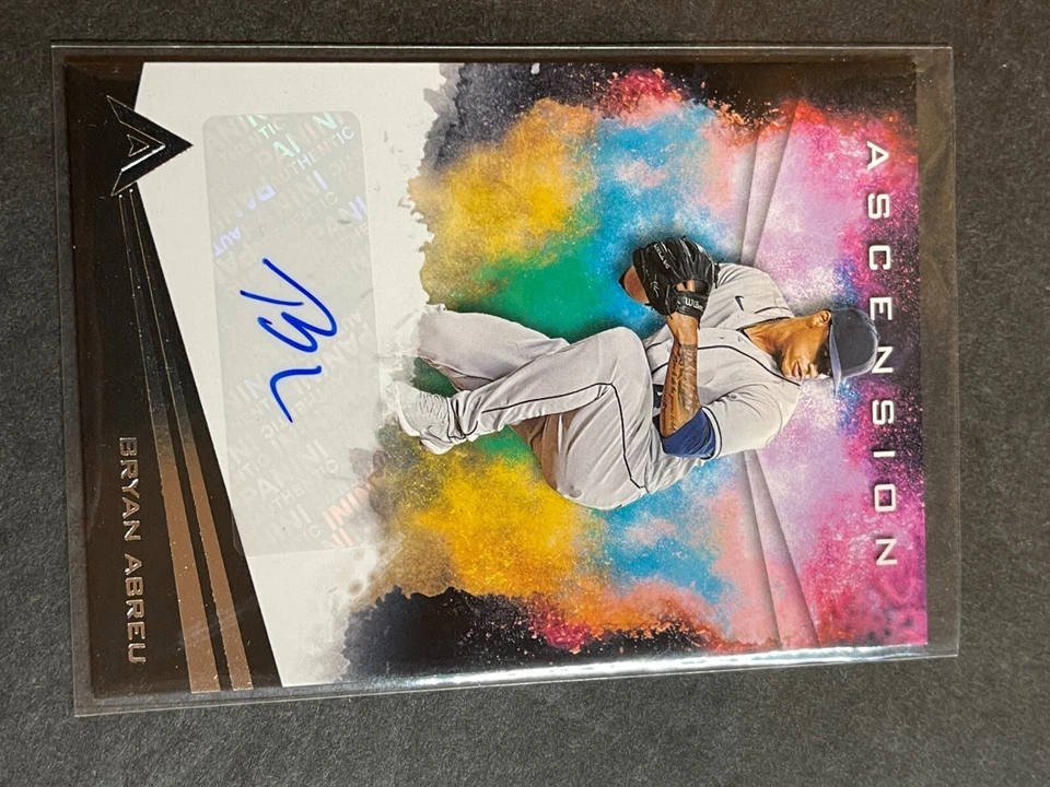 2021 Panini Chronicles Ascension Baseball Auto BRYAN ABREU Houston Astros - Image 1 of 1