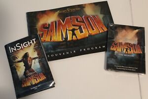 Sight & Sound Theaters Samson Live on Stage with Souvenir Program Brand NEW