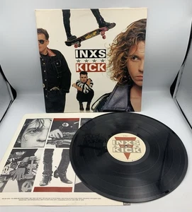 INXS Kick Vintage 80s Vinyl LP 1987 Gatefold Atlantic Records 81796-1 Album VG+ - Picture 1 of 24