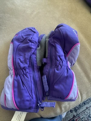 Mitones de cabeza talla pequeña niños morados  Foto 1 de 4