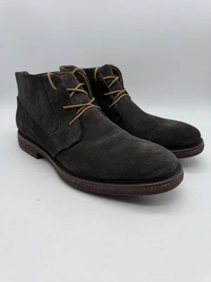NUEVAS Botas Chukka Calvin Klein Para Hombre Phillip Marrón Gamuza Talla 10 Foto 1 de 4