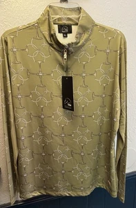 *NEW* HKM Edinburgh Functional Shirt Pistachio - XL - Equestrian Top  - Picture 1 of 2