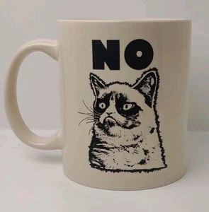 Original Grumpy Cat "No" Mug Ceramic Coffee Tea White 12oz - Picture 1 of 6