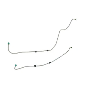 Transmission Cooler Lines 3/8" Tubes Jetaway 1956 Ninety Eight 88 OE Steel 2pc - Bild 1 von 9