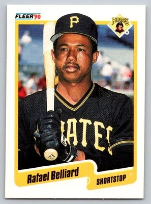 1990 Fleer #460 Rafael Belliard - Image 1 of 2