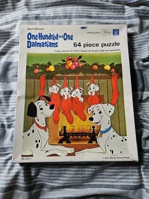 Vintage Waddingtons/Walt Disney 101 Dalmatians 64 Piece Jigsaw Puzzle - Image 1 of 4
