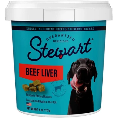 Stewart Freeze Dried Treats 4 Oz Beef Liver - Image 1 of 4