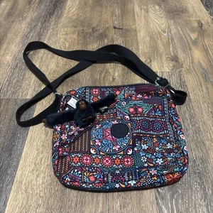Kipling Eldorado Minibag Borsa da Viaggio a Tracolla Leggera Multicolore - Foto 1 di 9