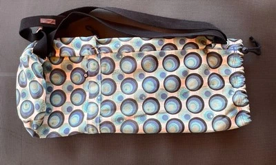 BOLSO ESTERILLA YOGA LULULEMON AZUL VERDE AZULADO GEOMÉTRICO Foto 1 de 4