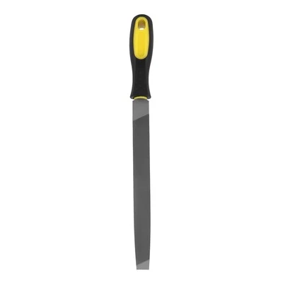 HG 8in Flat Mill File Smooth Blade With Handle Edge File Sharpening Tool - Image 1 of 4