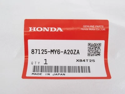 Genuine OEM Honda 87125-MY6-A20ZA Red Front Visor Set 2000-2007 XR650L - Image 1 of 4