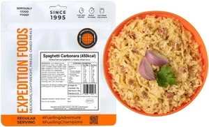 Spaghetti Carbonara | Freeze-Dried Camping & Hiking Food | Single Serving - Picture 1 of 3