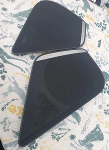 Audi A6 4G C7 Salon Front OS Right/ Left BOSE Speaker Cover Black - Picture 1 of 8