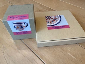 Polnische Keramik Howl's Moving Castle Calcifer Mag und Teller Set Ghibli Park [Neu] - Bild 1 von 24