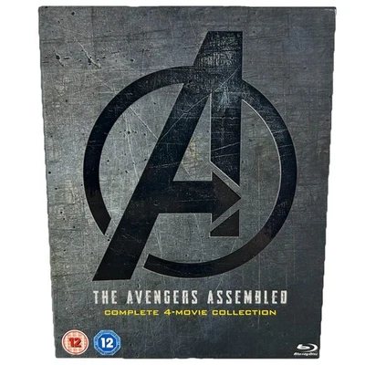 The Avengers Assembled Complete Blu-Ray Boxset 4 Movie Collection Marvel Comics - Image 1 of 4