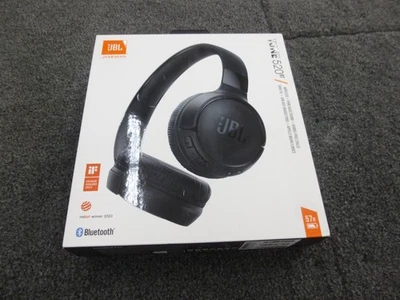 NEW IN SEALED BOX JBL JBLT520BTBLKAM Tune 520BT Wireles On-Ear Headphones, Black - Image 1 of 4