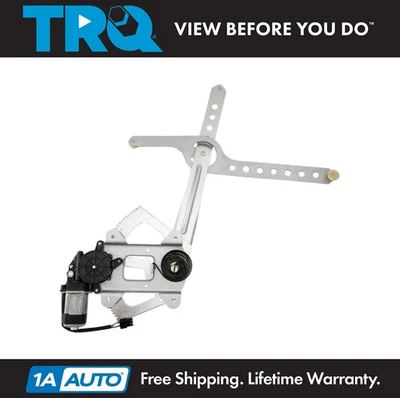 TRQ Power Window Regulator w/ Motor Front Driver Side  LH for Chevy GMC Truck - Image 1 of 4