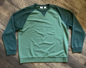 Levi’s Men’s Solid Green A72840006 Sweater L • Crew Neck • New with Tags - Picture 1 of 6