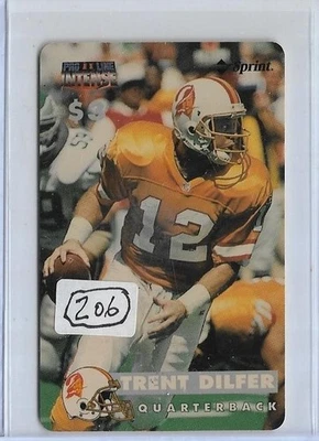 (206) 1996 PRO LINE INTENSE II ~ TRENT DILFER $3 PHONE CARD #30 LOT - Image 1 of 2