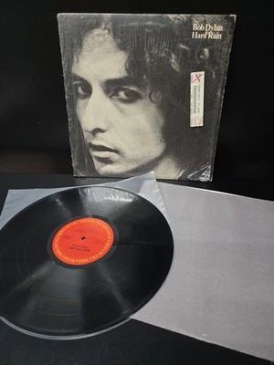 Bob Dylan Hard Rain Lp Vinyl OG 1976 1st Press Shrink/Insert VG+/EX Wax - Image 1 of 4