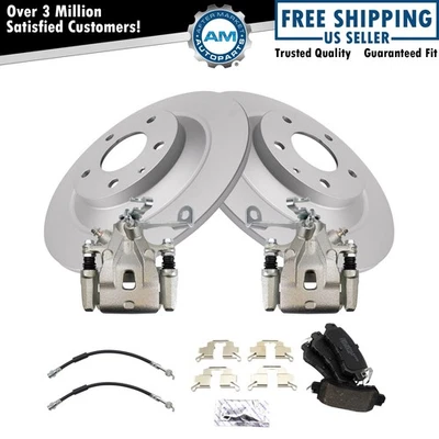 Kit de pastillas de freno trasero y rotor cerámica premium recubierto en G para Mazda CX-5 2013-2015 Foto 1 de 4