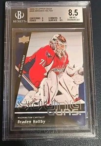 2009-10 Upper Deck Braden Holtby Young Guns BGS 8.5 #499 - Bild 1 von 2