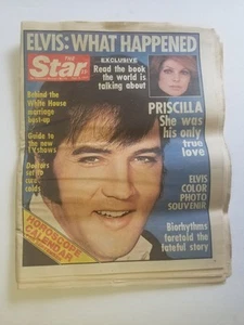 ELVIS PRESLEY The Star Tabloid MAGAZINE 1977 SEPTEMBER 6 Volume 4 No 36 - Picture 1 of 3