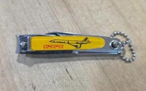 Vintage Concorde Air Plane - tagliaunghie, apribottiglie e coltello - multiutensile NOS - Foto 1 di 10