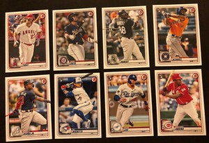 2020 Bowman Base 1-100 Complete Your Set! Trout Bichette Lux Alvarez FREE SHIP!