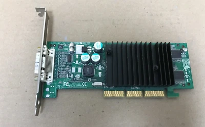 Dell NVIDIA Quadro4 280NVS P118 AGP DMS-59 64MB Video Card 0J0880 - Image 1 of 3