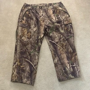 Cabelas Dry Plus Scent Lok Camo Hunting Pants Sz 44 Reg Polyester - Picture 1 of 13