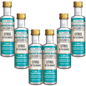 6X Still Spirits Perfiles Gin Cítrus - Naranja Amarga 50 ml Esencia Casera - Imagen 1 de 3