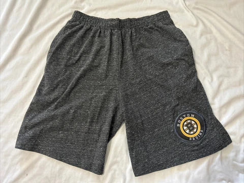 Boston Bruins SMALL Shorts Drawstring Athletic Cover