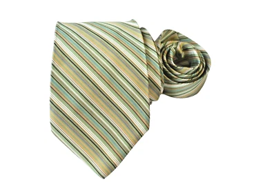 Gravata masculina TED BAKER VERDE/LISTRADA LARGURA: 3,7/8" COMPRIMENTO: 60" - Imagem 1 de 3