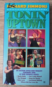 Richard Simmons Tonin' Uptown VHS Workout Exercise - Picture 1 of 6