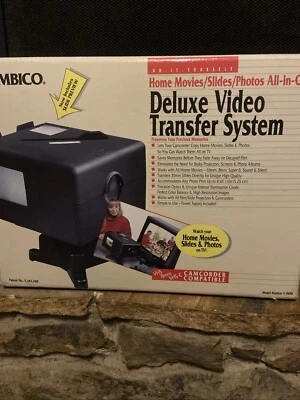 Ambico Deluxe Video Transfer System/ DYI  VHS  8MM VHS- C Model # V-0650. NEW!!! - Image 1 of 4