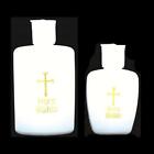Easter Holy Water Bottle Gold Cross Container with Screw Lid Mini Lotion Bottles