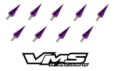 VMS RACING PURPLE SPIKE HEADER CUP BOLT WASHER KIT FOR HONDA ACURA BOLTS B18 B16 - Image 1 of 4