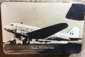 COMO NUEVO RARO ALITALIA MAGNIFICA - PRIMERA CLASE DOUGLAS DC3 (1951-1960) AMENIDADES LATA - Imagen 1 de 2