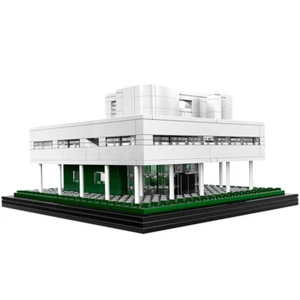 BuildMoc Villa Savoye Set 659 piezas Juguete Kit