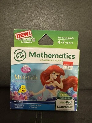 Leapfrog Explorer - LeapPad Learning Game - The Little Mermaid - Math - Image 1 of 4