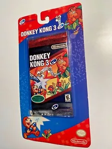 Donkey Kong 3 Nintendo Gameboy Advance E-READER Pack Raro Nuovo Sigillato - Imagen 1 de 2