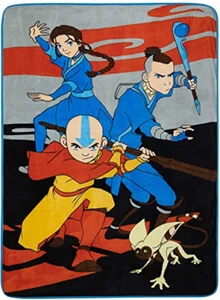 Avatar The Last Airbender - 62 x 90 in - Plush Throw Blanket - NEW! - Picture 1 of 3