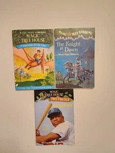 Magic Tree House Mary Pope Osborne lot of 3 ~ #1, #2 and Baseball Fact Tracker - Picture 1 of 1
