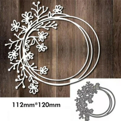Blumen Metall Stencil Cutting Dies Scrapbooking Stanzschablone Kunsthandwerk DIY - Bild 1 von 4